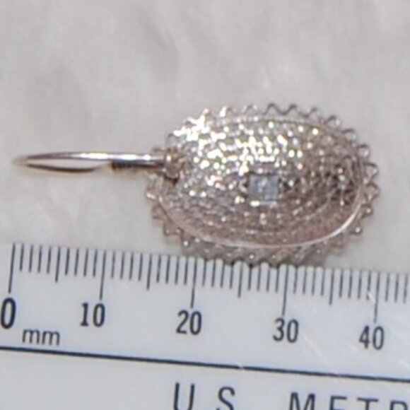 NIB Merve Silver, Genuine Sterling 925 Silver Earrings - Picture 4 of 13